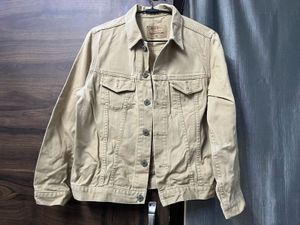 Men/Women Tan Denim Jacket