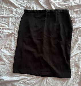 Classic Black Pencil Skirt