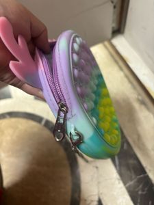 Fidget Pop It Crab Purse