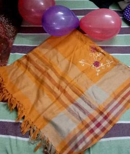 mustard colour stall