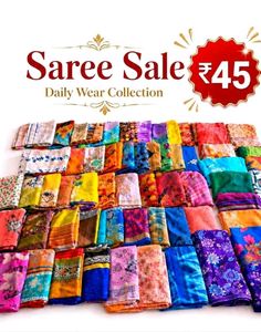🥳₹45 Any 10 saree - Offer 🎉