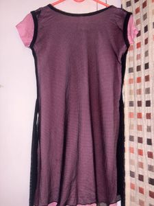 Sheer Overlay Top