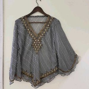 Embellished Kaftan Kurta