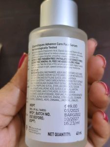 Cosmetiques Face Serum Radiant Glow