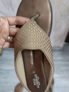 Stylish Embellished Flip Flop Sandals