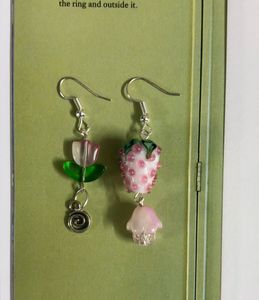 Cute Flower & Strawberry Earrings
