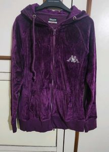 Velvet Kappa Embellished Sweatshirt