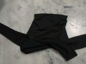 Black Off-Shoulder Top