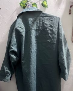 Oversized Green Shirt - Effortless Style