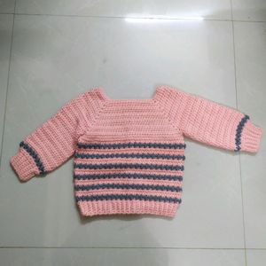 Crochet Cardigan And Beanie