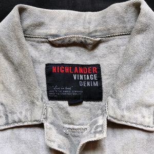 Grey Denim Jacket