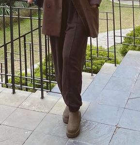 H&amp;M Stylish Brown Suede Chelsea Boots