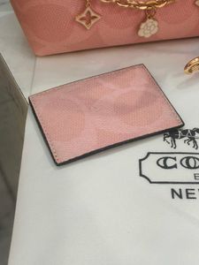 Coach Pink Gift Set with Charm &amp; card holder 🩷