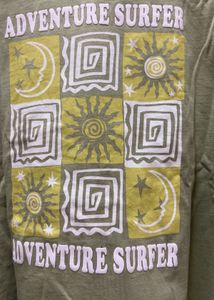 Cute Green Surfer T-Shirt