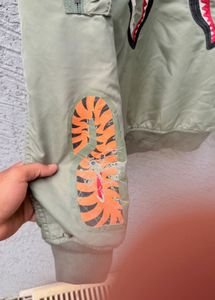 Green Bomber Jacket