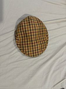 Daks Classic Plaid Flat Cap