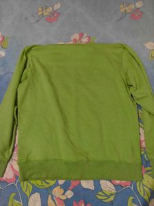 Lime Green Crew Neck Sweatshirt