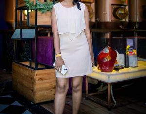 Chic Sleeveless Layered Dress