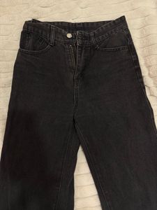 Vintage Dark Wash Wide-Leg Jeans