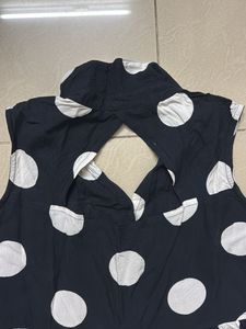 Chic Polka Dot Sleeveless Dress
