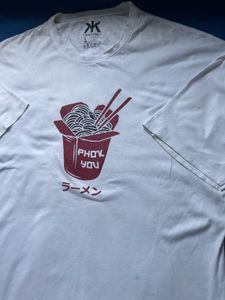 White Ramen Graphic T-Shirt