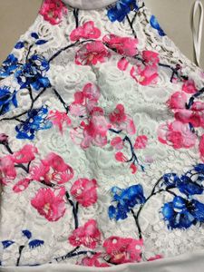 Branded Sexy Floral Print Bodysuit For XS &amp; S