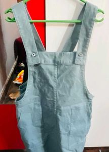 Denim Overall Dress