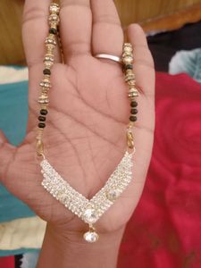 Sparkling Mangalsutra Necklace