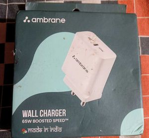 Ambrane 65W Boosted Speed Wall Charger