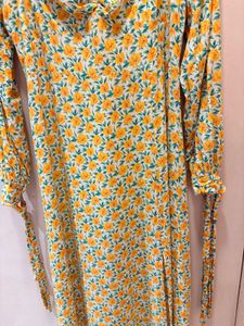 Chic Floral Print Midi Dress
