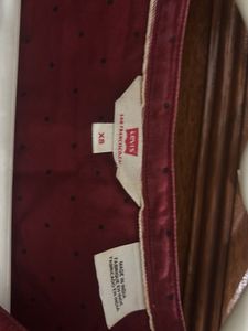 Best Deal Levi’s Polka Dot Maroon Top