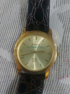 Vintage Elegant Sonata Classic Gold Tone Watch