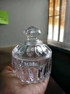 Vintage Crystal Like Dish