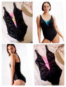 Stylish Black One-Piece Swimsuit