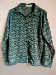 Green Transparent Shirt