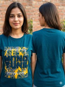 3 Graphic Print Women T-Shirt