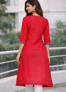 Red Kurta