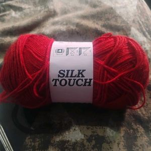 Red Yarn Ball for Knitting