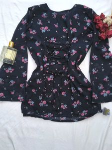 Floral Corset short Kurti 🫶🏻