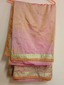 light Orange Saree