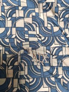 Patterned Long Sleeve Casual Shirt Size -M