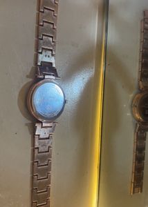 Elegant Rose Gold Crystal Watch