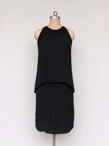Classic Black Sleeveless Dress
