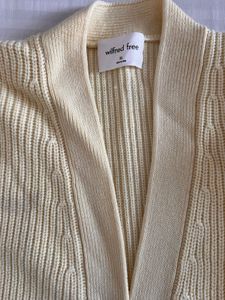 Cute Yellow Knit Cardigan