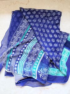 Unused Pure Chiffon Saree