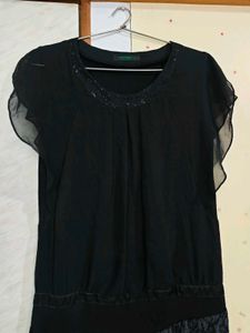 New Black Sheer Dress 🖤
