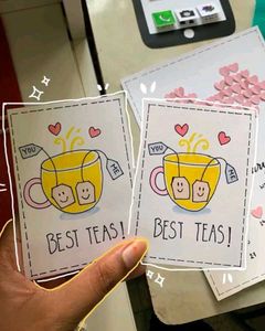 Handmade 'A Note For You' Card