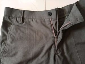 Men's Grey Casual Pants