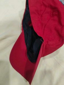 Red Baseball Cap