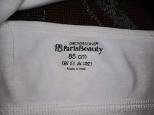 Comfortable White Sports Bra